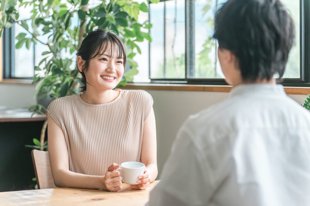 出会い系サイトで出会った男女